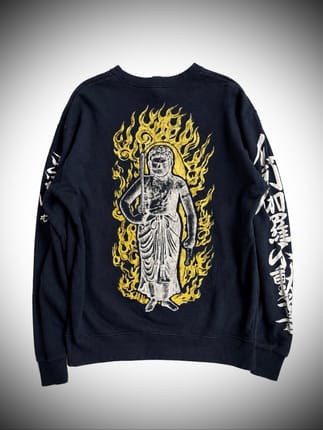Mibudo Design Works Buddha Long Sleeve Sweatshirt