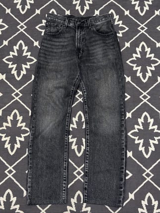 Celana Jeans Levis 551 Black wash straigh fit