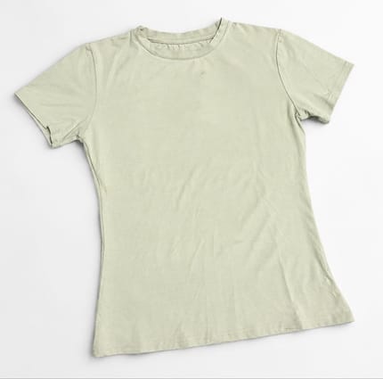 Joy Basic All Day Fit Crew Neck Fitted T-shirt Slim