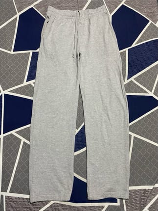 GU Super Wide Balloon Grey Sweat Pants