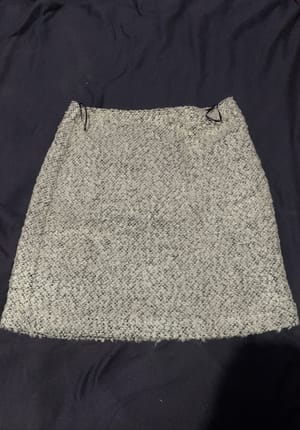 Mark & Spencer mini tweed/boucle skirt