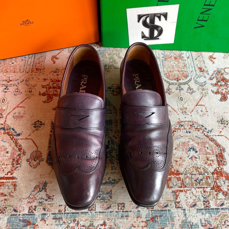 (Retail 20jt+) Prada loafer size 40.5, foto 5