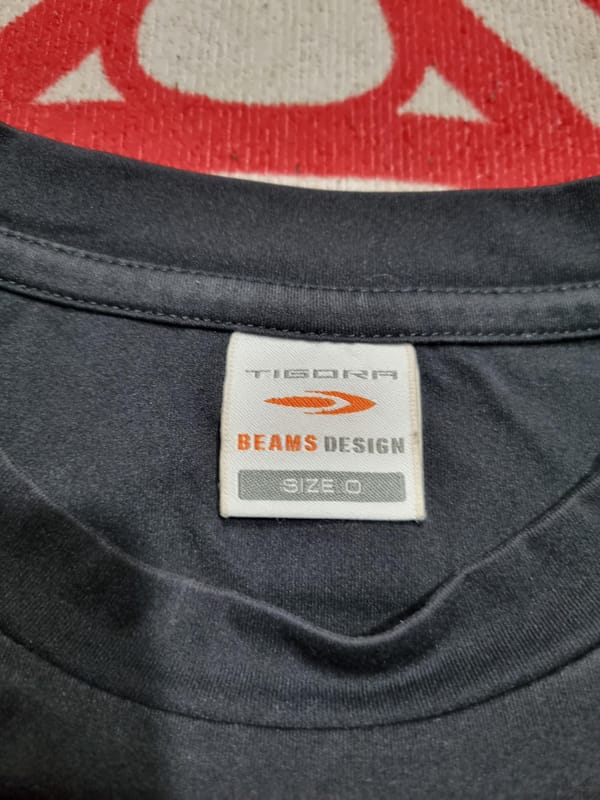 Kaos Tigora by Beams pocket lengan pendek, foto 4
