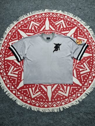 Fear of God Grey Mesh Batting Practice Jersey