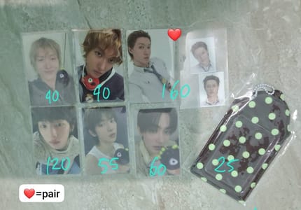 photocard cortis martin juhoon seonghyon card holder