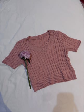 Pink Crop Top