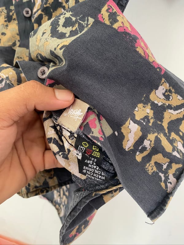 Stüssy Batik Checkerboard, foto 5