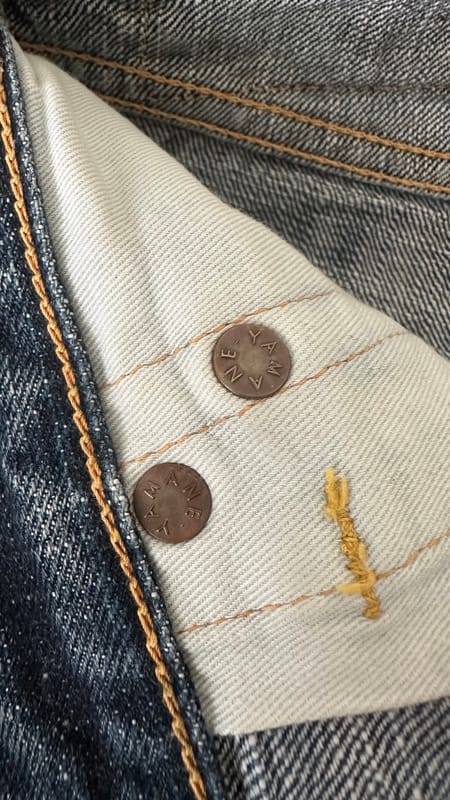 EVISU NO 2 LOT 2000 RED SEAGULL SELVEDGE DENIM, foto 9