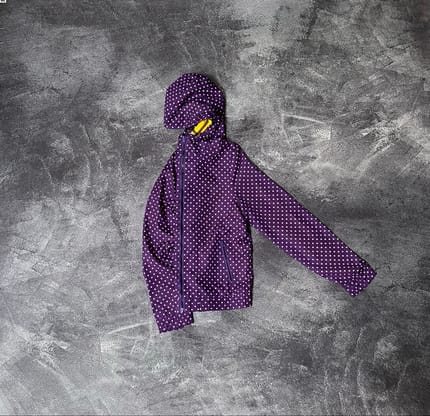 Plaid polkadot jaket