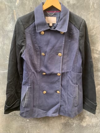 Vintage Military Pea Coat Banana Republic