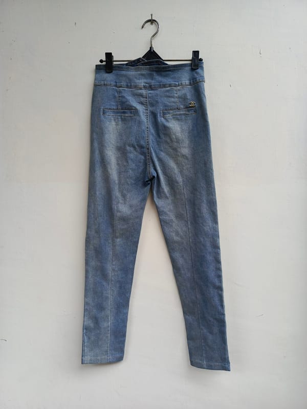 Celana jeans stretch chanel, foto 5