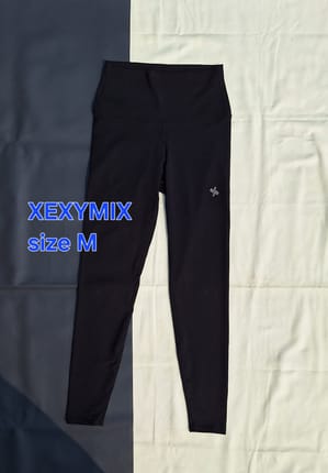 XEXYMIX Compression Pants Celana Panjang Ketat Legging Hitam