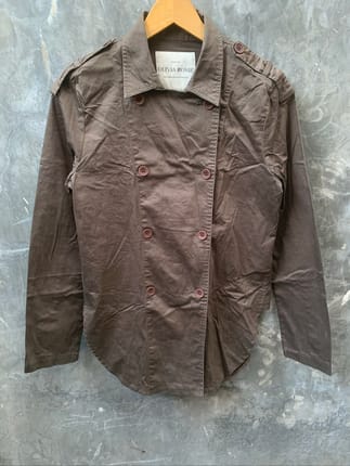 Y2K Pea Multy Jacket by Olivia Ronie Olive Green