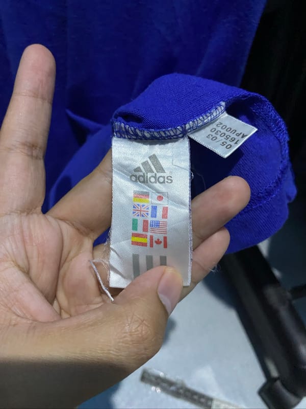 Adidas Vintage Rare Logo Kanan, foto 3
