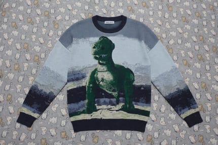 RARE FIND🦕 URBAN REVIVO DINO KNIT