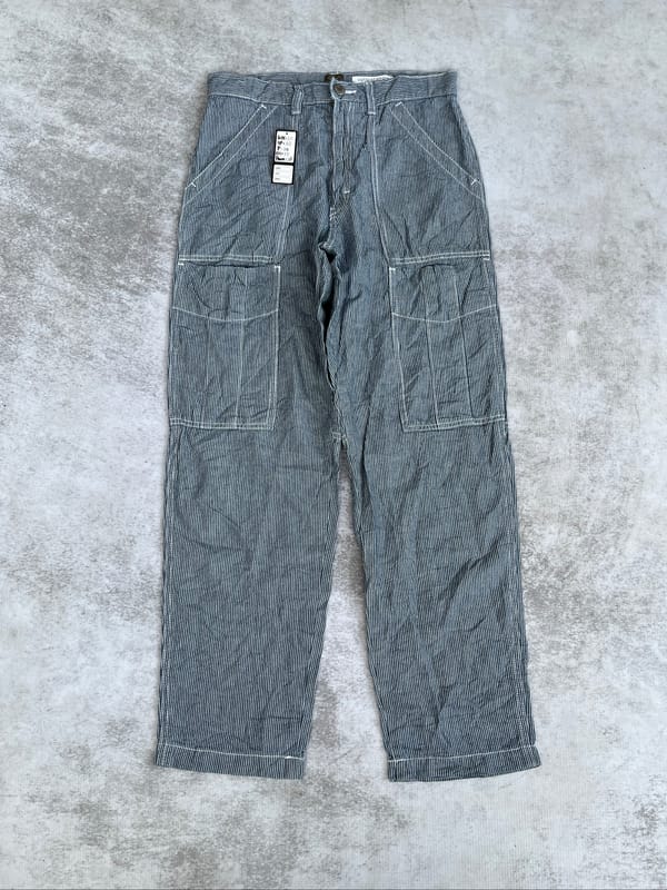BACK NUMBER BUCKLE DOUBLE POCKET JEANS SIZE 30 SECOND, foto 3