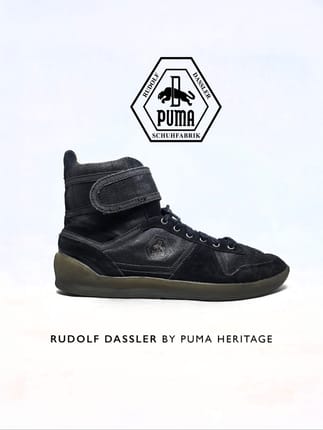 RUDOLF DASSLER Puma Sepatu Kasual Rare Limited Edition