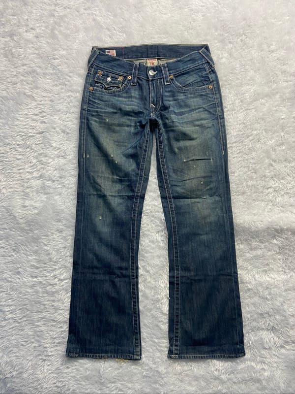 True Religion Flare / Botcut jeans, foto 6