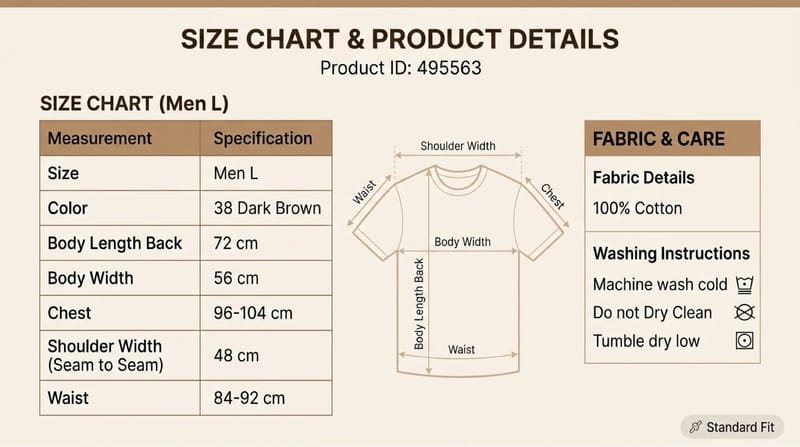 Uniqlo Crew Neck T-Shirt, foto 5