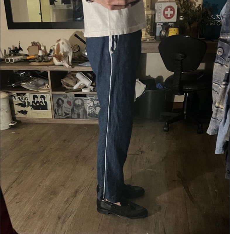 MARNI Denim Edition — Side Stripe Denim Trousers, foto 6