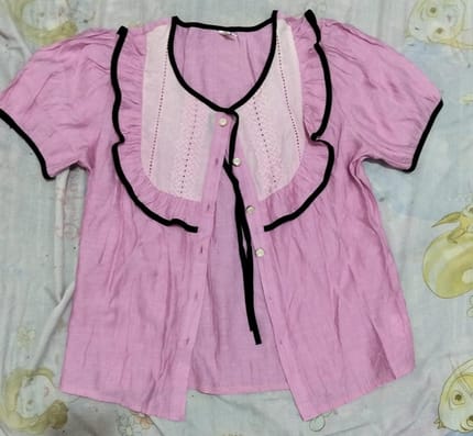 Pink blouse