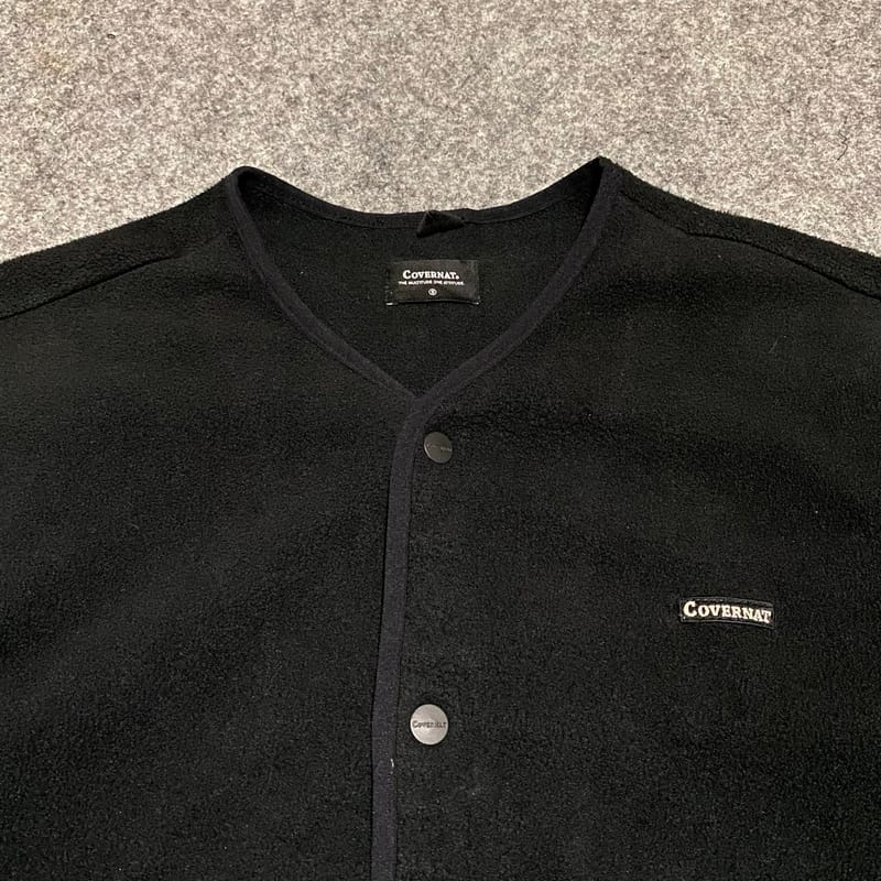 COVERNAT FLECCE COLLARLESS JAKET, foto 3