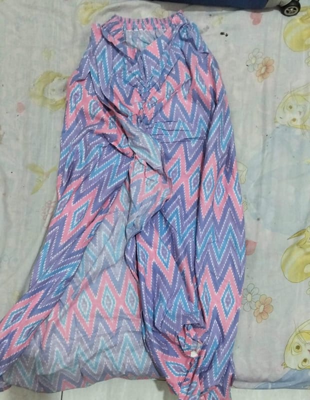 Batik wrap skirt, foto 3