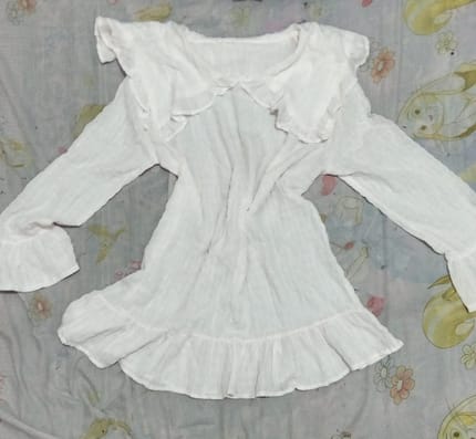 Pink blouse mini dress tunic