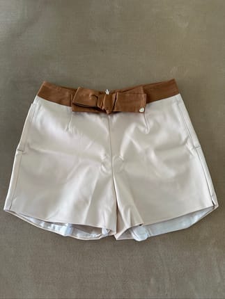 Pants katun warna cream rimini