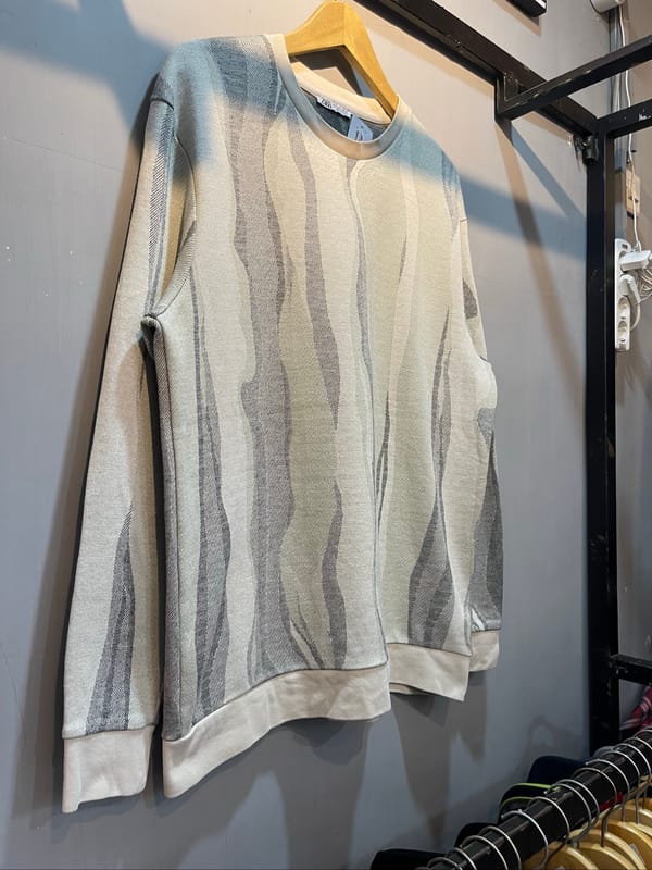 Sweater Zara Long Sleeve Salur, foto 2