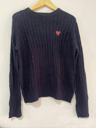 Keith Haring Cable Knit Sweater