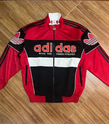 Vintage 90s Adidas Descente Tracktop