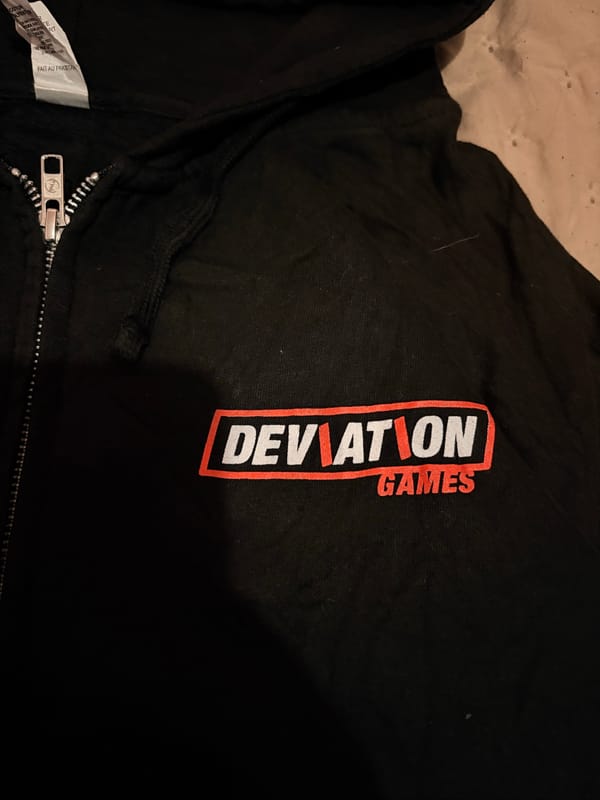 Deviation Games Studio Promo Zip Hoodie, foto 2