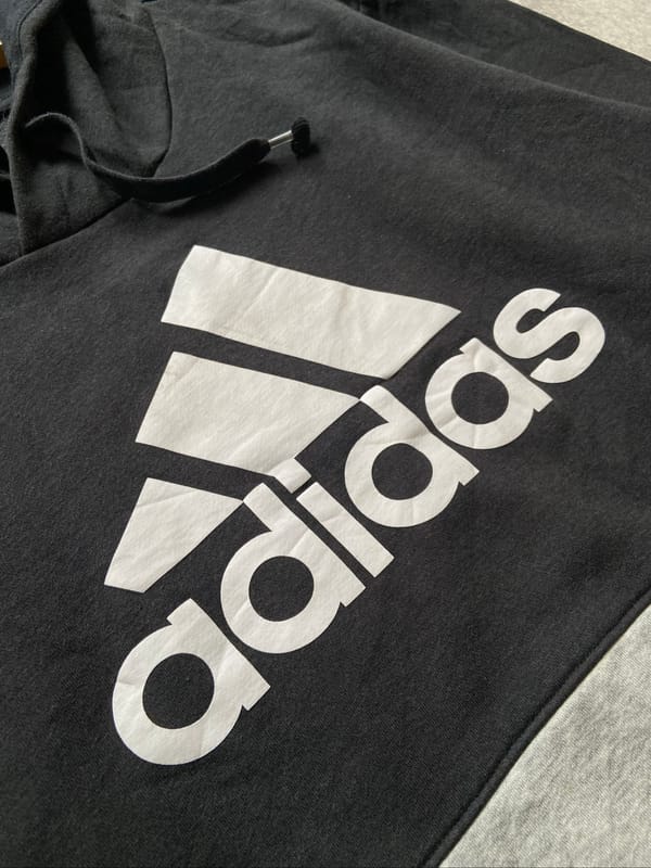 Adidas Big Logo Two Color Hoodie, foto 2