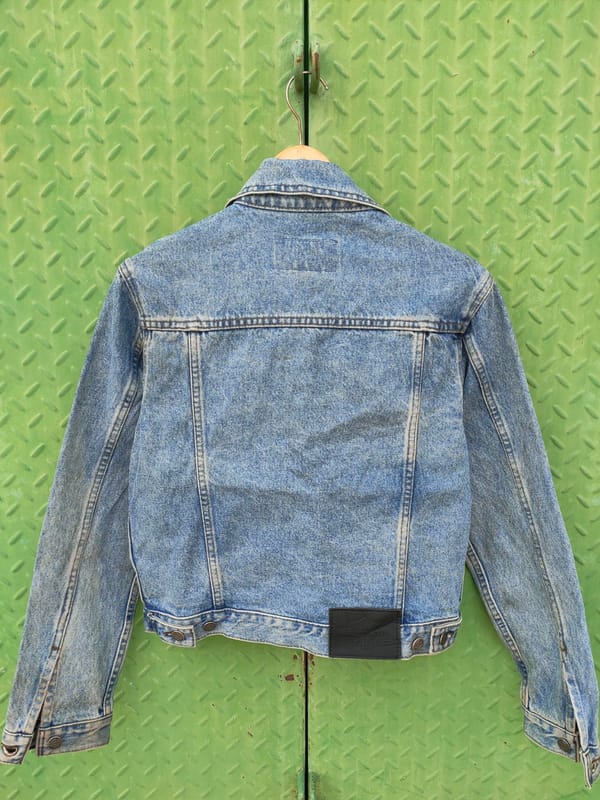 jaket jeans harley davidson, foto 6