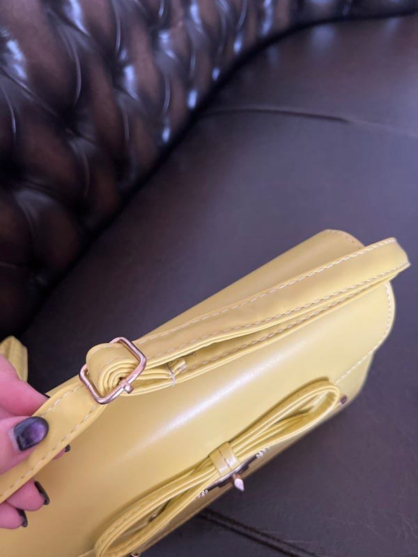 Yellow Clutch Bag, foto 5