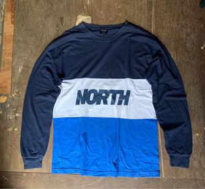 Casual T-shirt Pria black blue