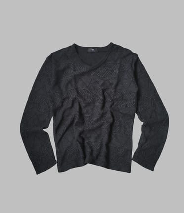 2000s JAPANESE ARCHIVE VKEI LS AZUL BY MOUSY SIZE L