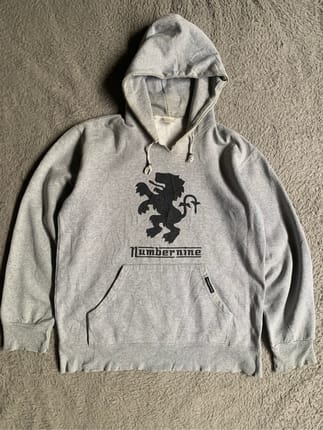 Vintage 00s Number Nine SS00 Lambretta  Lion Hoodie