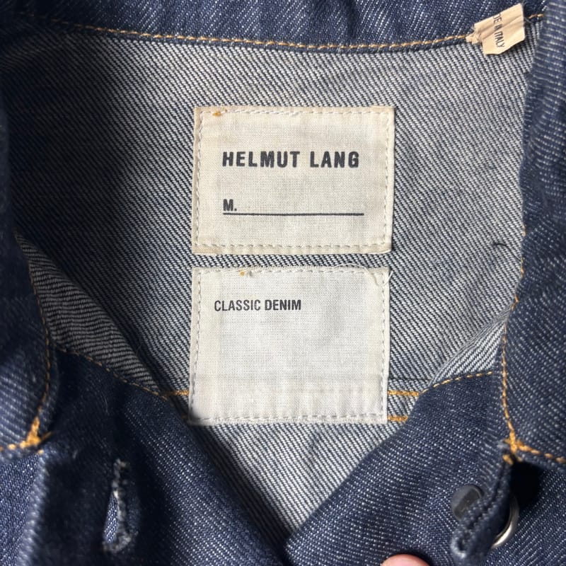 1990s Helmut Lang Oversleeve Classic Denim Jacket, foto 6