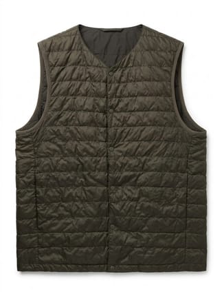 Uniqlo Olive Green Ultra Light Down Vest
