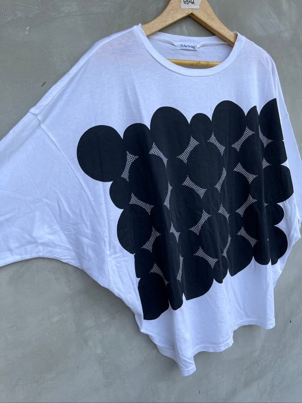 Y’s for living big dots batwing shirt, foto 3