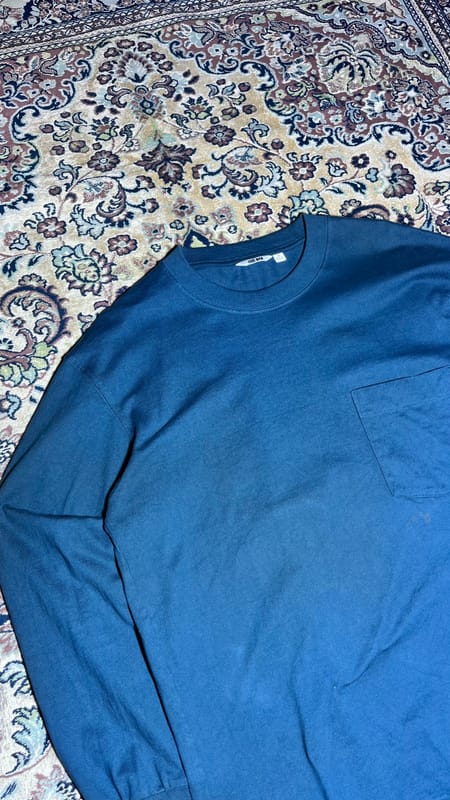 Longsleve uniqlo U pocket, foto 2