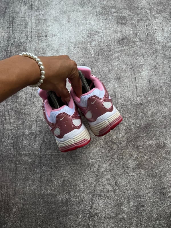 Nike P-6000 White Silt Red Peony, foto 4