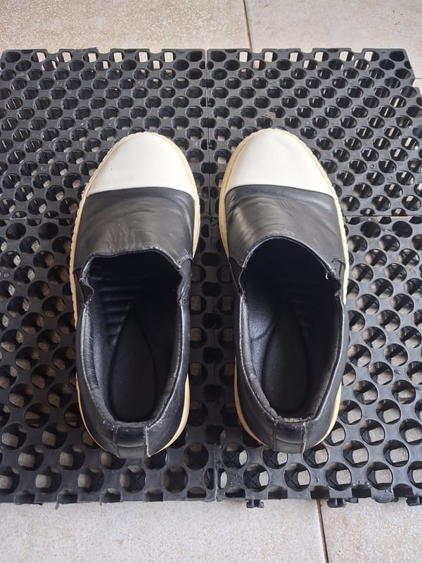 Rick owens slip on boat sneaker, foto 2