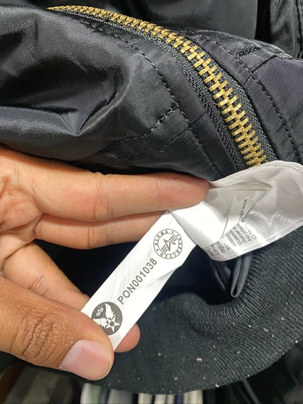 Alpha Industries MA1 Bomber Jacket, foto 7