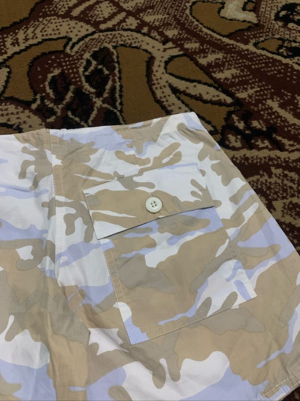 Y2K UFO Army Short Pants, foto 4