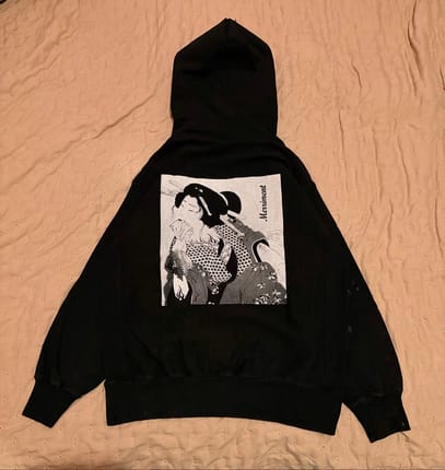 Merriment Modern Japanese Ukiyo-e Hoodie