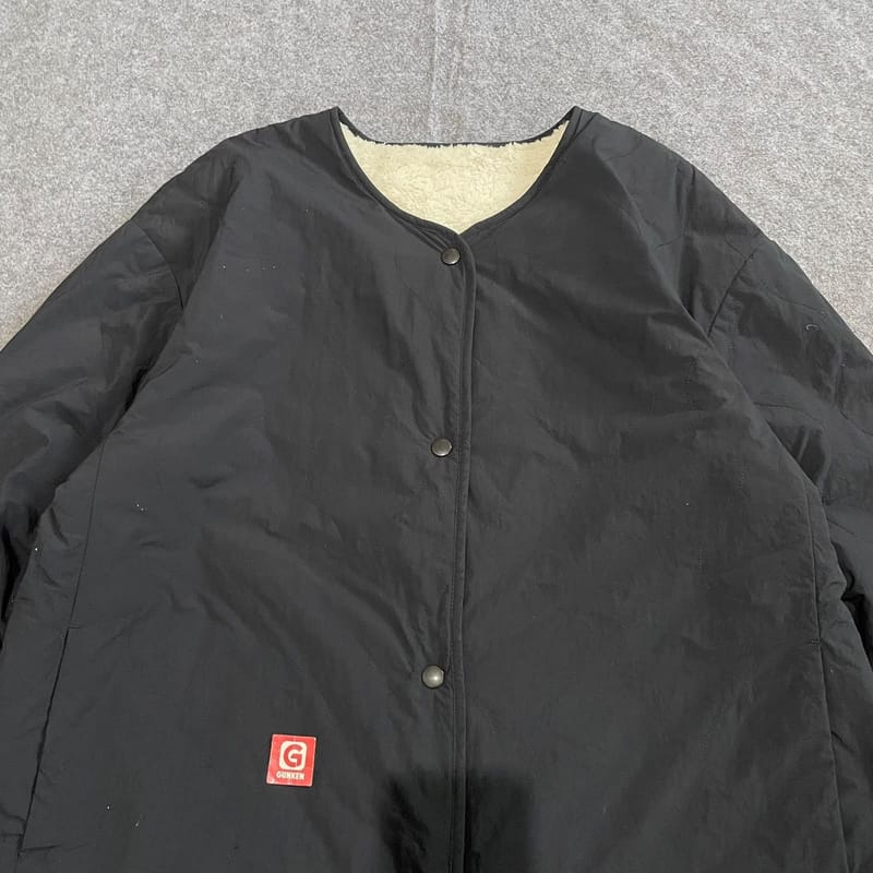 Uniqlo Collarless Reversible Jacket, foto 7