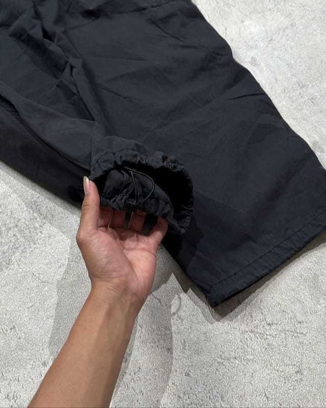 UNIQLO EASY CARGO PANTS - Black, foto 7